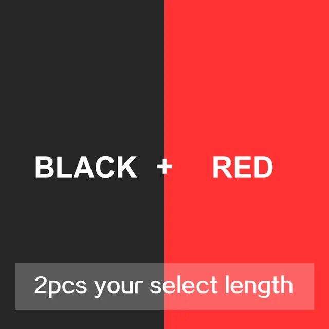 Super Soft Silicone Cable High Temperature Resistant Tin-plated Copper Wire High Current Cable for Battery,Inverter,UPS,etc Black and Red a pair