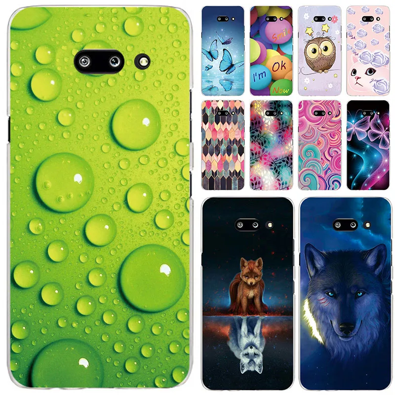 Custodia Per Lg G8 / G8 Thinq Luxury And Elegance Cover Custodie Protettive In Tpu Morbido In Silicone Coque