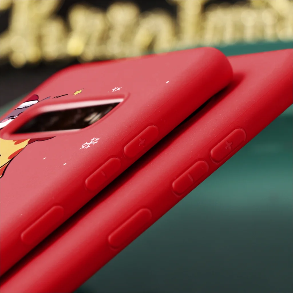 Xmas Deer силиконовый чехол для samsung A30 чехол A50 A70 S7 Edge S8 S9 S10 Plus J4 J6 Note 8 9 чехол для samsung A7 A9 год