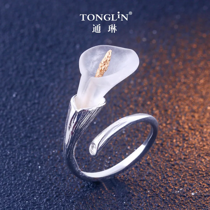 

GS1360 European and American new 925 Sterling Silver Open Ring