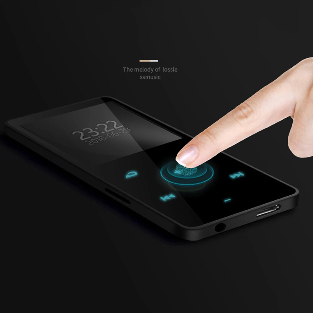 Bluetooth 4,2 MP4 плеер сенсорные кнопки без потерь музыка FM MP3 8G с usb-кабелем несколько режимов воспроизведения