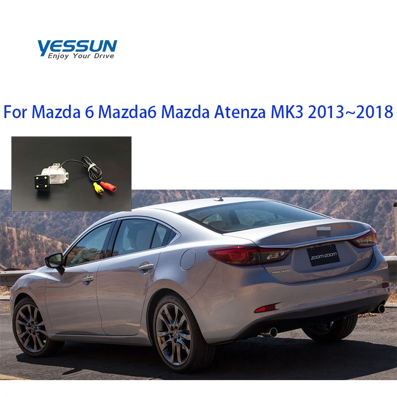 

Yessun License plate camera For Mazda 6 Mazda6 Mazda Atenza MK3 2013~2018 Car Rear View camera Parking Assistance
