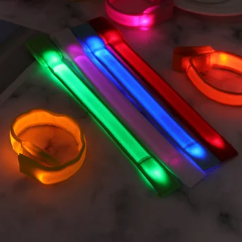 

5 PCS Glow Bracelet Delicate Exquisite Useful Luminous Bracelet LED Bracelet LED Wrist Band Wrist Band for Kids Student Men