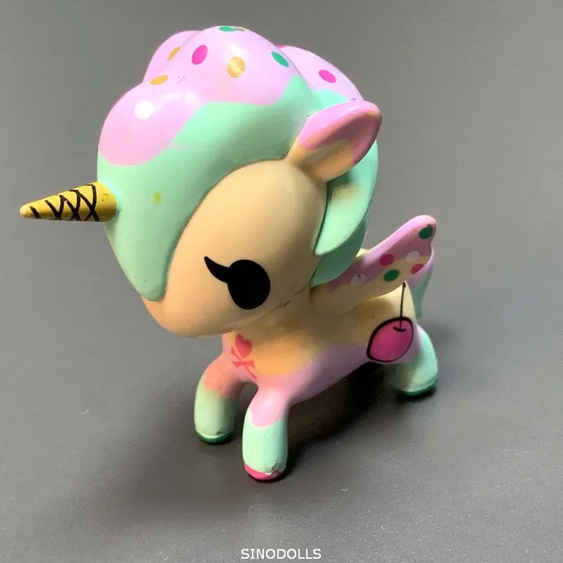 Lot Unicorn Horse Series 3 Dolls 3" Mini Vinyl Action Figure Toys Gifts