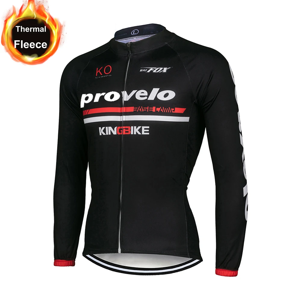 Jersey Зима pro team Велоспорт Джерси 9D pad велосипед комбинезон набор теплые мужские Ropa Ciclismo термальная флисовая велосипедная одежда Maillot - Цвет: Jersey