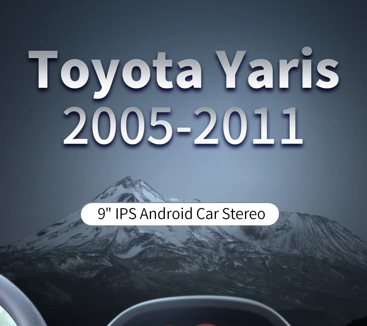 " Android 8,1 Автомагнитола стерео Восьмиядерный головное устройство для Toyota Yaris 2005-2011 gps навигация мультимедийный плеер рулевое колесо BT