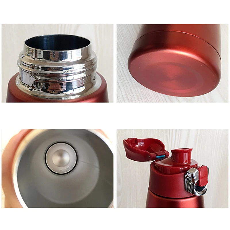 900Ml Large Capacity Insulated Auto MILK Coffee Cup Stainless Steel Water Bottle Vacuum Flask Travel TEA Mug