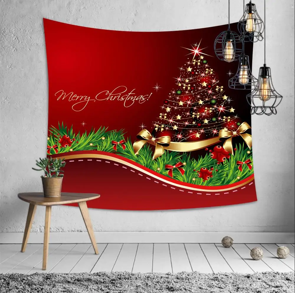 C-230*180 см гобелены одеяло Рождество хиппи гобелены Рождественская елка тканевое покрывало ковер йога коврик для дома - Цвет: 7
