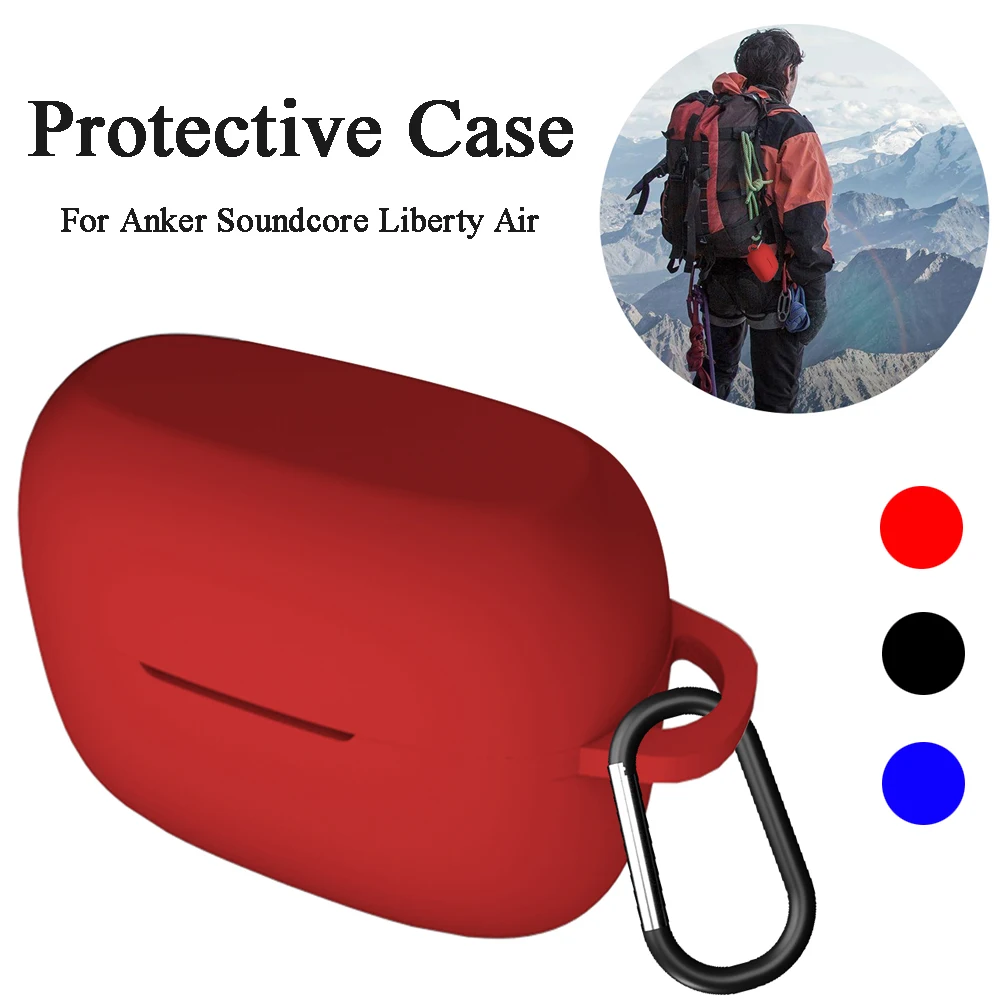 Силиконовый противоударный защитный чехол для Anker Soundcore Liberty Air, аксессуары для наушников