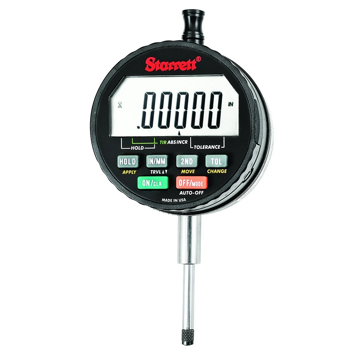 Starrett Usa Made F2730iq Electronic Dial Indicator, 1" / 25 Mm Range