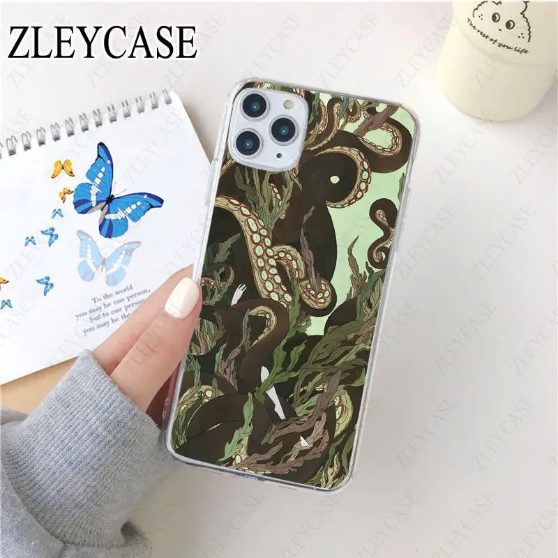 Tentacles of sea octopus