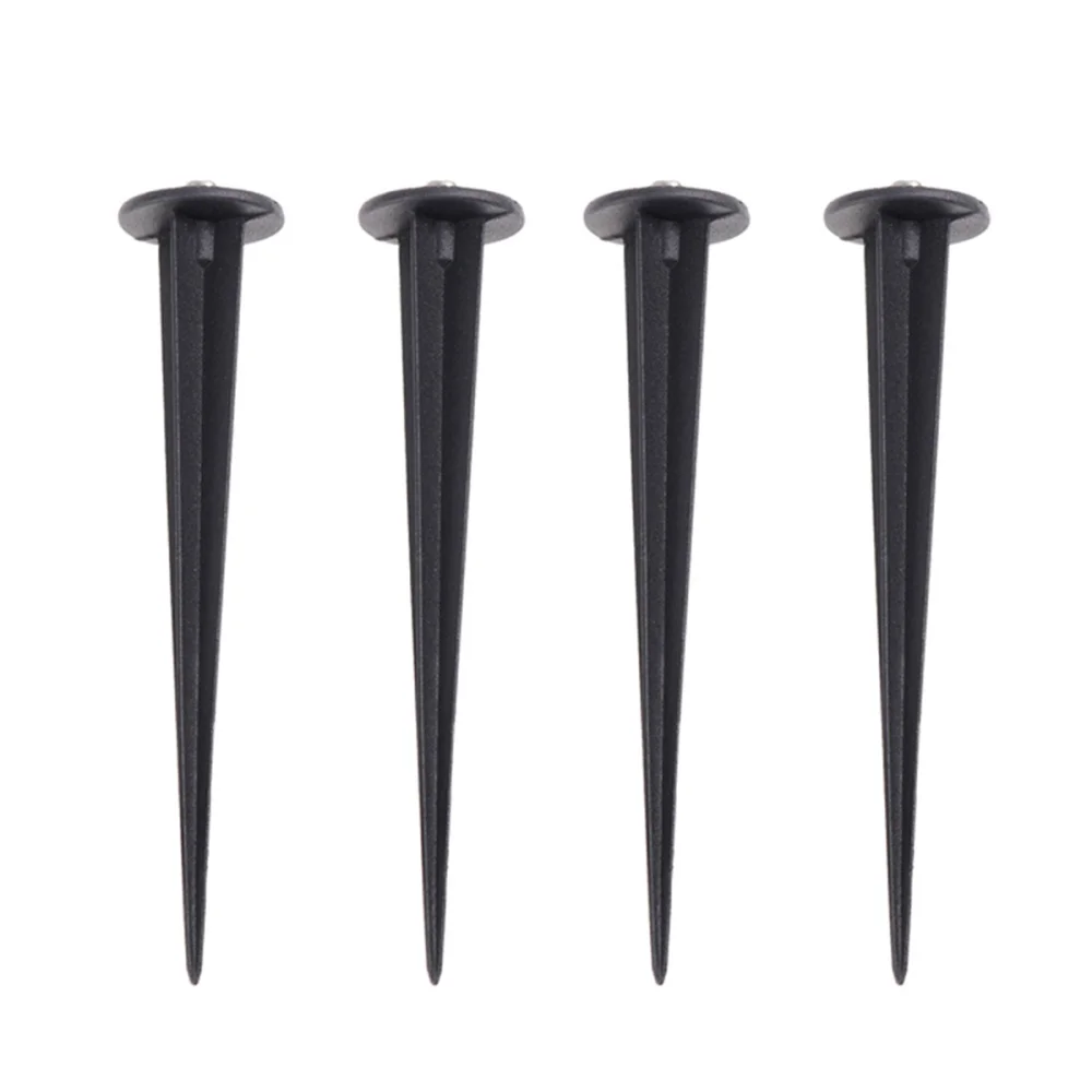 Solar Lawn Lights Stakes Ground Lights Spikes Light Solar Lawn Lamp Garden Spike Landscapereplacement Lamps Outdoor Torch Led Plug Alloymini