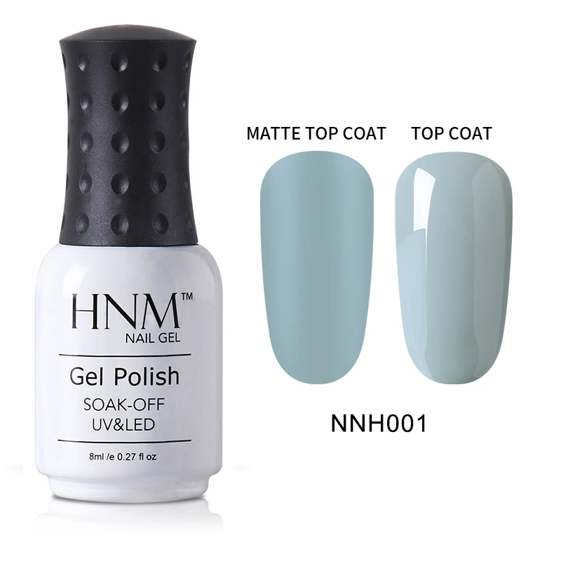 HNM матовый Гель-лак для ногтей нужно матовое верхнее покрытие прозрачное базовое верхнее покрытие УФ-светодиодный полигелевый удлинитель гибридные Лаки Гель-лак - Цвет: NNH001