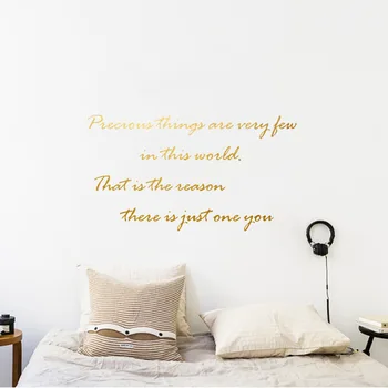 

Wall Decoration English Wall Stickers Cherish Your Precious Nordic Style Literature and Art Study Stickers Background Stickers