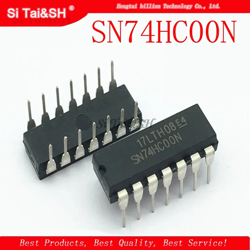 

10PCS SN74HC00N SN74HC00 DIP14 DIP 74HC00 new original