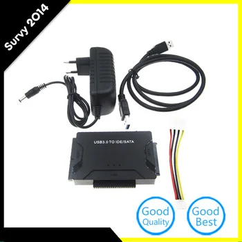 

USB 3.0 to 2.5/3.5/5.25 IDE SATA Drive Adapter HDD Transfer Converter Cable diy electronics