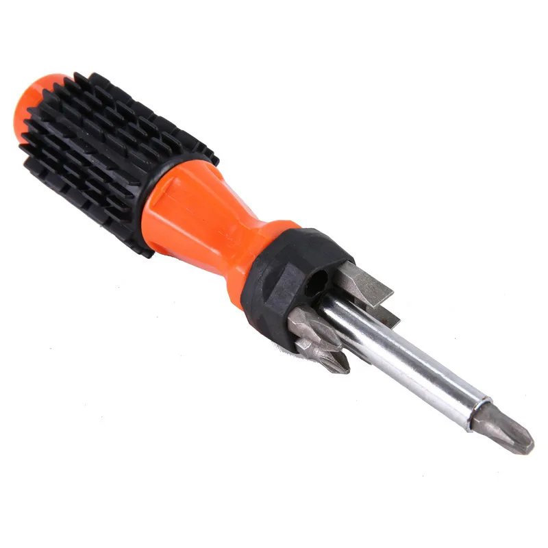 

Portable Multi-functional Combination Screwdriver 6 One Manual Screwdriver Phillips Screwdriver Wholesale