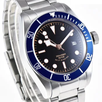 

Corgeut Brand Luxury Men Watch Stainless Steel Diver Watch Sport Waterproof Male Automatic Mechanical Wristwatch