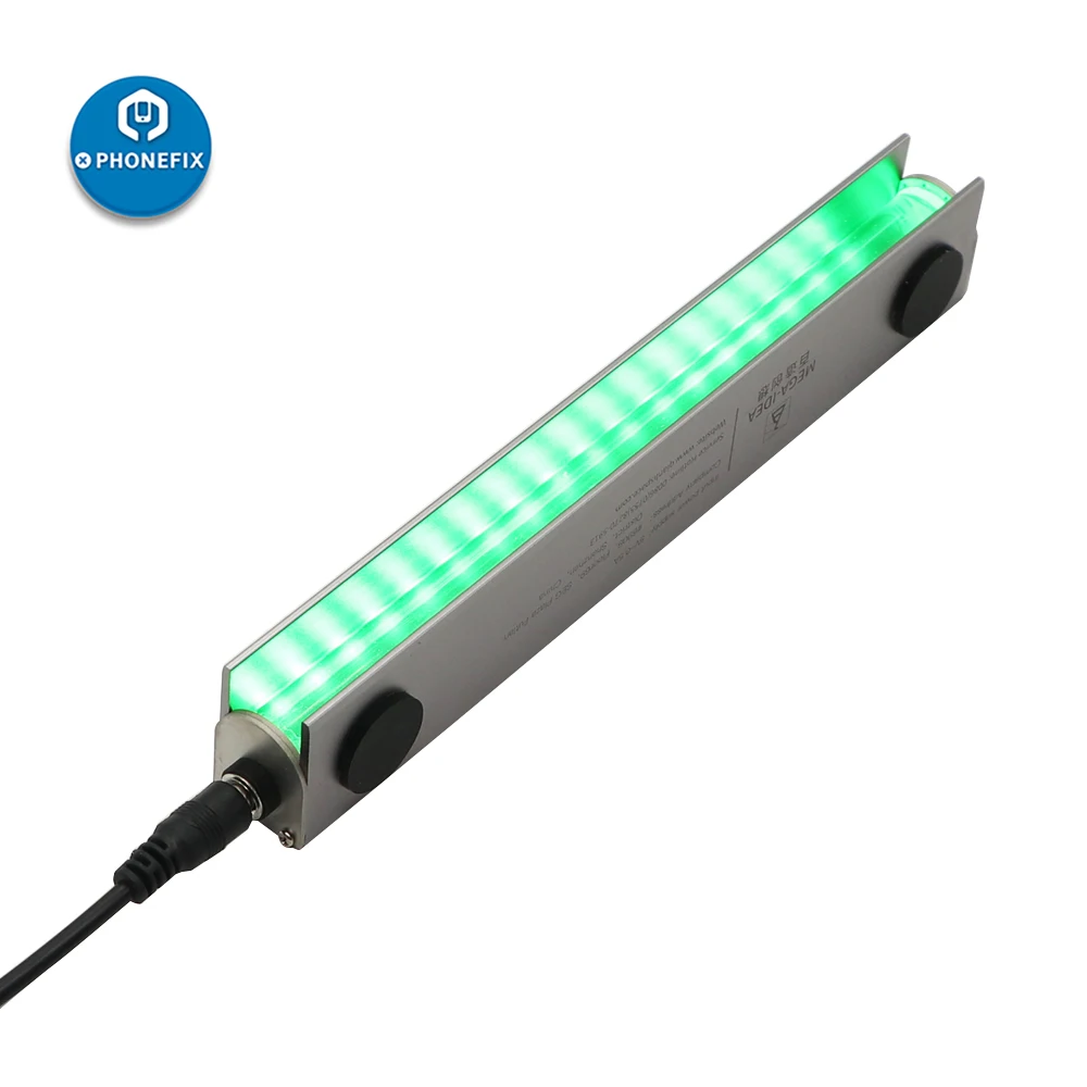 USB Power Supply QianLi ЖК-экран Пылезащитная лампа сканера светильник отпечаток пальца для обнаружения царапин светильник для мобильного телефона Ремонт экрана ноутбука зеленый светильник - Цвет: USB Power Supply