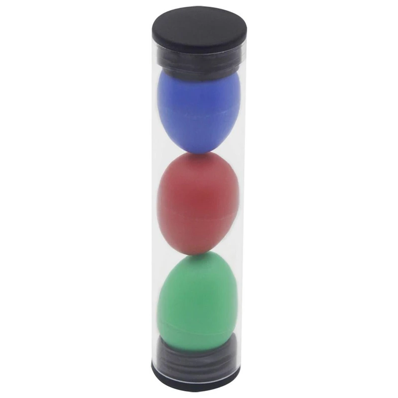 

3 Pcs Sand Egg Cylinder Orff Instrument Set African Drum Ukulele Dedicated Shakers Random Color for Kid Children KTV Party Game