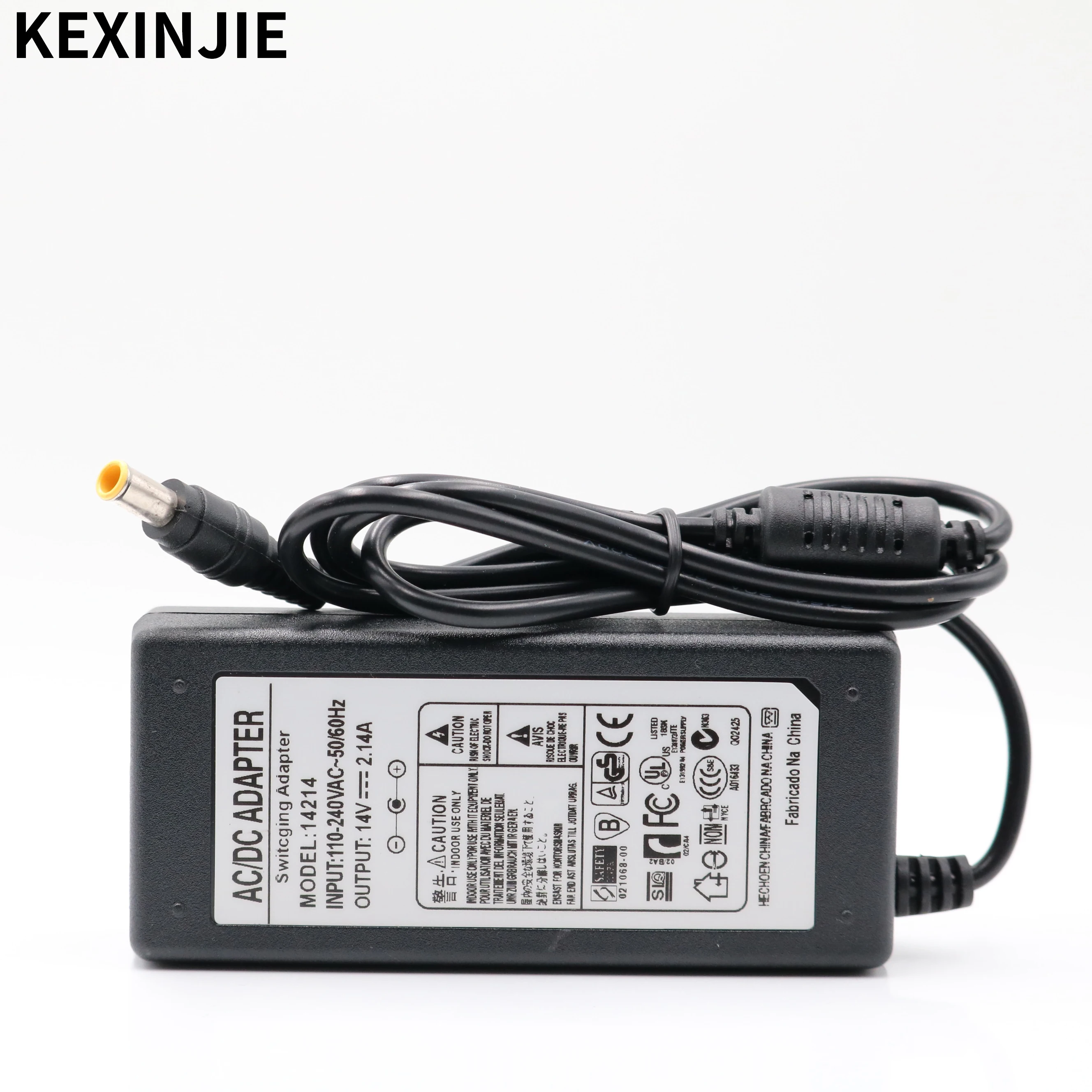 Adaptador de cargador para Samsung SyncMaster, 30W, 14V, 2.14A, adaptadores de carga de corriente para Monitor de pantalla, protección contra cortocircuitos