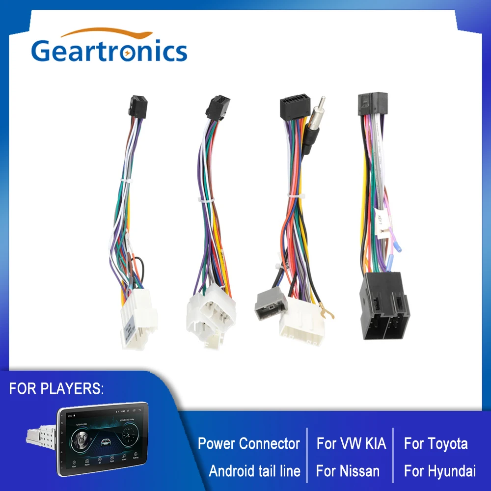 16P автомобильный Android радиокабель для Suzuki Buick VW ISO Hyundai KIA Honda Toyota Nissan Mitsubish i Ford CRV FIT
