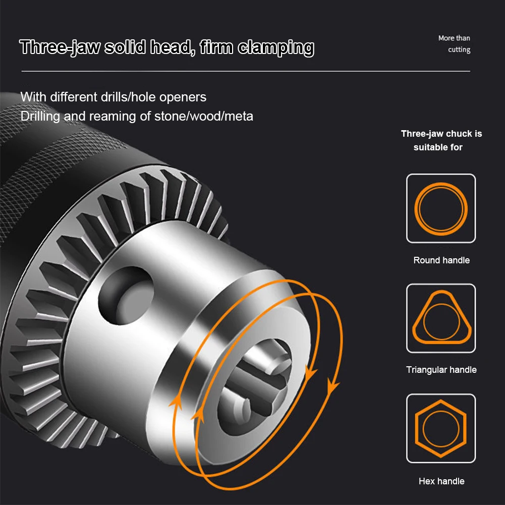 4Inch Electric Angle Grinder To Electric Drill Chuck 10mm Chunk Holder Drill Convert Adapter Collet 1.5 Coarse Thread Accessory