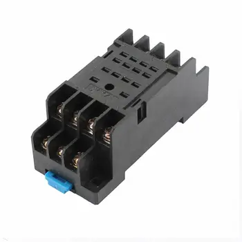 

DYF-14A 14 Screw Terminals Power Relay Socket Base Black