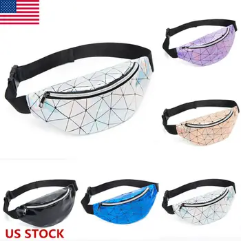 

Women Waist Fanny Pack Belt Bag Travel Hip Bum Bag Small Purse Chest Pouch US
