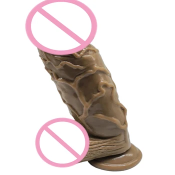 26*7CM Super Huge Dildos Giant Big Dildo Realistic Soft Penis Anal butt Plug Vagina Massage Adul Sex Toys For Woman Adult Game 2