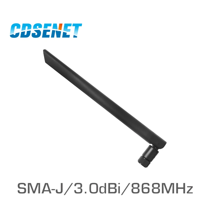 2 Pz/Lotto 868 Mhz Antenna Uhf Ad Alto Guadagno Omni Cdsenet Tx868-Jkd-20 Sma Maschio 868 Mhz Antenne Wifi Omnidirezionale Per La Comunicazione