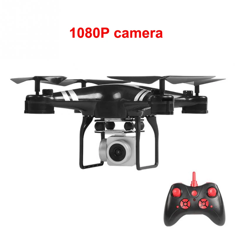 4K Дрон камера HD Wifi передача FPV Дрон воздушное давление фиксированная высота четырехосный Самолет Rc вертолет Дрон управление приложением - Цвет: 1080p