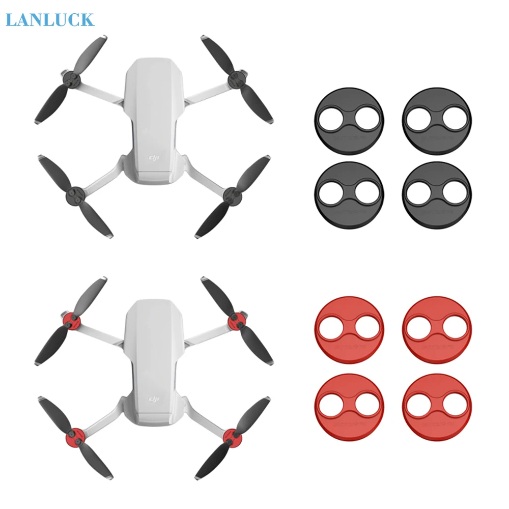 

4PCS Motor Cover Cap for DJI Mavic Mini Drone Dust-proof Engine Protector Guard Protective Accessory Aluminium Light Slip-over