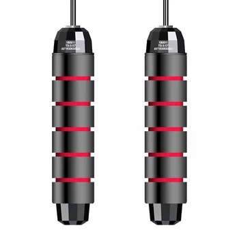 

Dustproof Skipping Rope Non-slip handle Gear Fitness Steel Wire Bearing