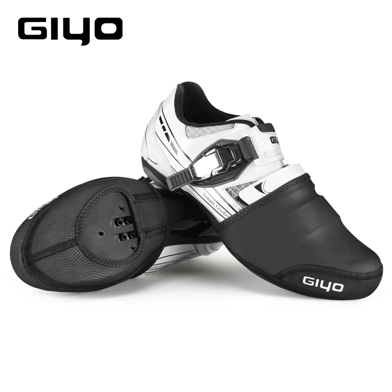 1 Pair Winter/Warm Cycling Shoe Toe Cover Waterproof Overshoes Bicycle Black HOT 