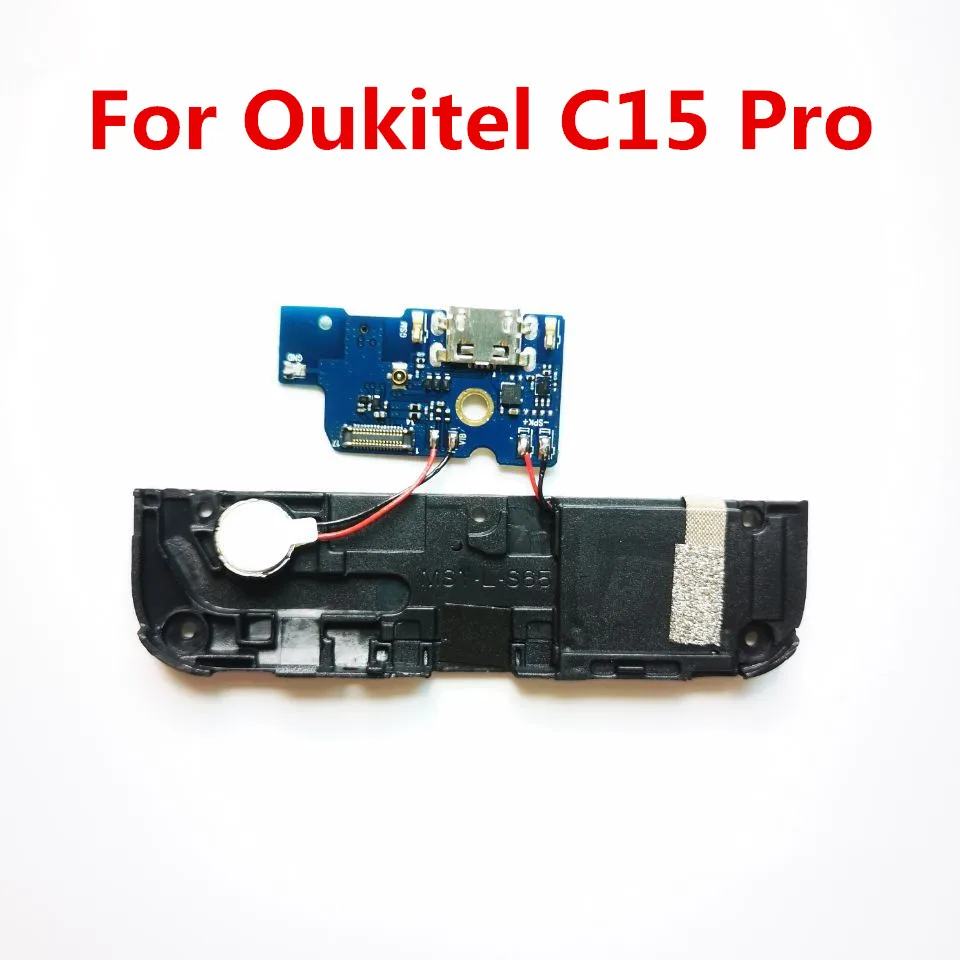Для Oukitel C15 Pro Новая оригинальная USB плата зарядная док станция + громкий динамик
