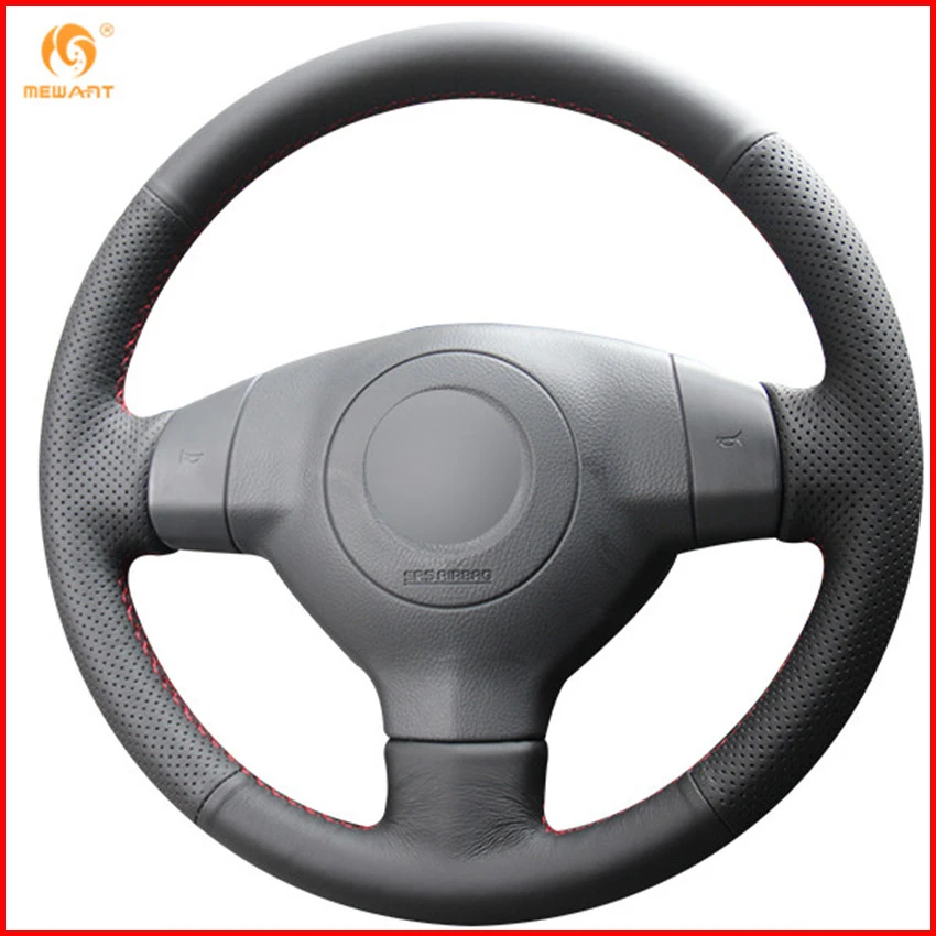 MEWANT для Suzuki SX4 Alto Old Swift Black Micro Fiber искусственная кожа аксессуары интерьера|car steering