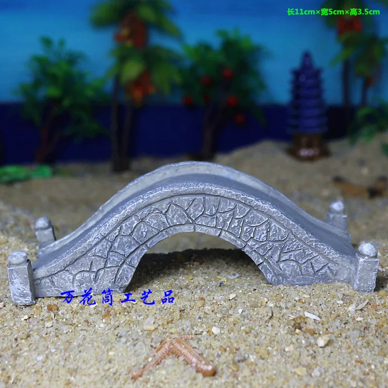 

Stone Bridge Arch Bridge Stone Bridge Resin Decorative Toys Home Decoration