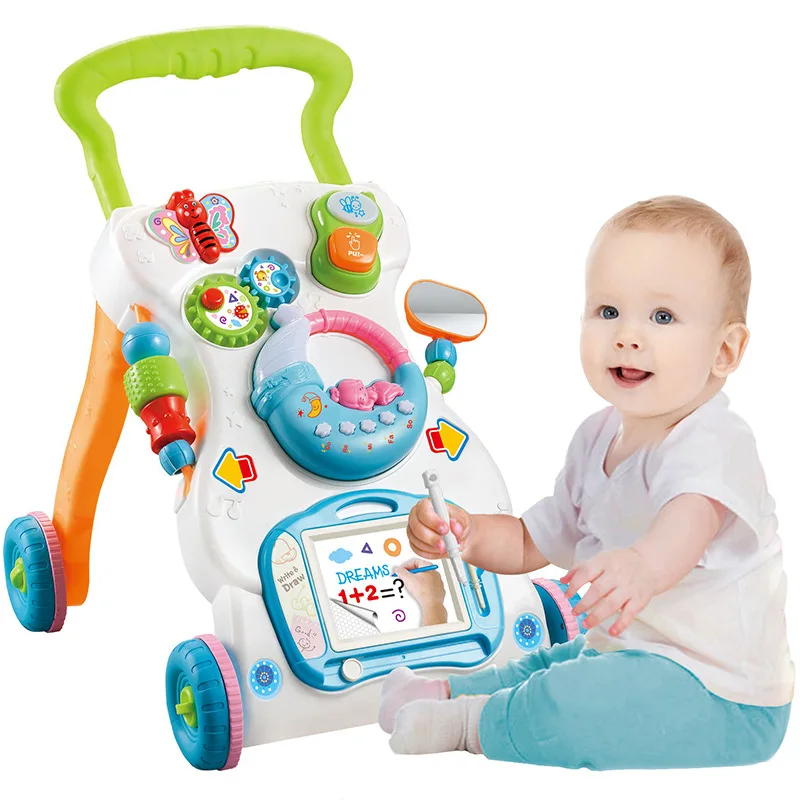 

Diao su dai Weight Gain Music Infant Child Cart Baby Early Childhood Multi-functional Anti-Falling Walker Toy Baby Walker