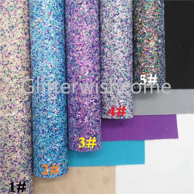 Glitterwishcome 21X29 см А4 Размер синтетическая кожа, плотная блестящая кожа, искусственная ткань из искусственной кожи винил для бантов, GM613A