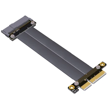 

U.2 NVMe SSD to PCI-E 3.0 X4 SFF-8639 NVMe PCIe Extension Data Cable High Rate Transmission R27SF 8G/Bps U2 Extender