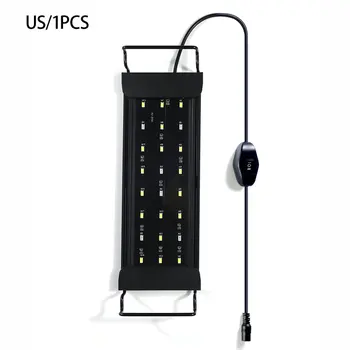 

CPL-30 Aquarium Fish Tank LED Bracket Light Plant Marine Reef Aquarium Pet LED Light Lamp Blue White Light