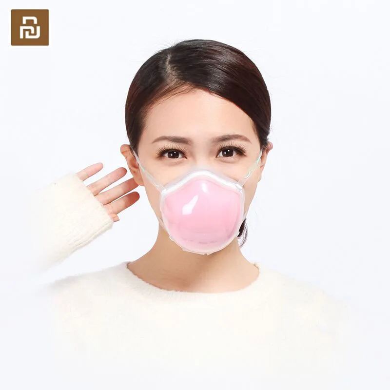 

YouPin Anti-Pollution Respirator Electric PM2.5 Filter Mask Mouth Face Mask Air filter Breathing Purifier Q7 mask