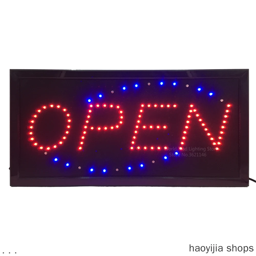 

New Product Mall Bright Animated Neon Logo Advertising Light Board Fashion LED Store Opens Logo
