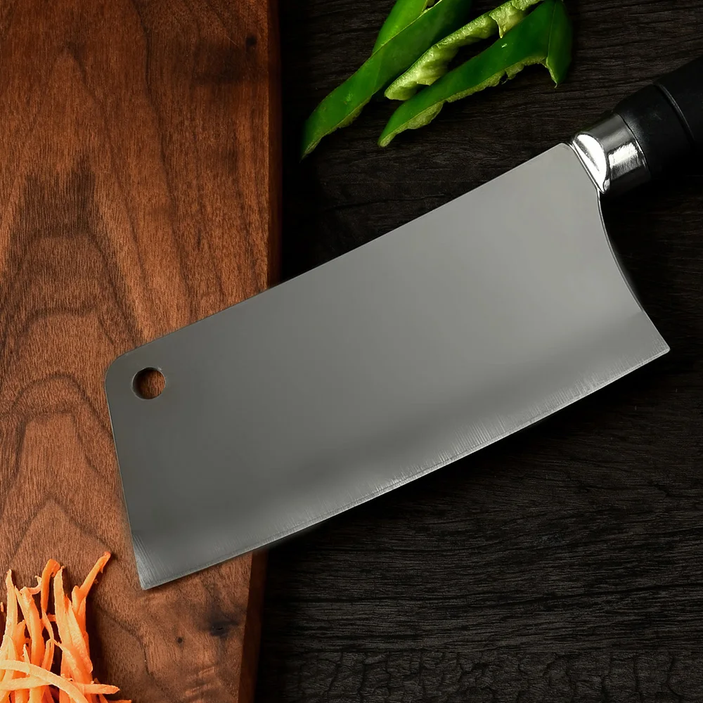 XYj Chinese Cleaver Kitchen Knife Chef's Cooking Knife Carbon Cooking Knife Faca De Cozinha High Quality Stainless Steel Cutlery