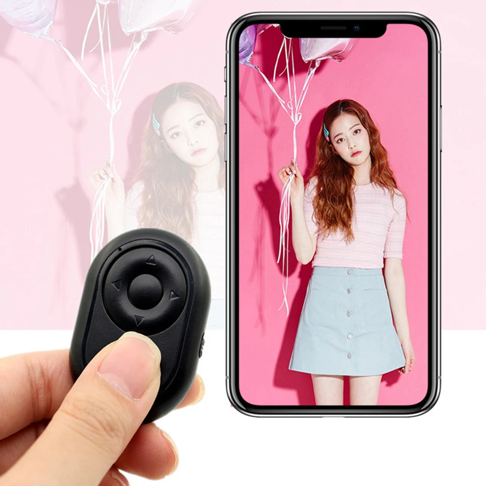 

Mini Bluetooth 4.0 Remote Shutter Release Button for Selfie Camera Phone Controller Adapter Photo Control Button Selfie Stick