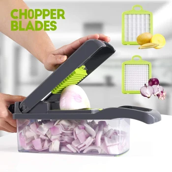 

Berserker New Vegetable Spiralizer Slicer Cutter Chopper and Grater 9 in 1 Vegetable Pro Food Chopper Slicer Dicer Cutter