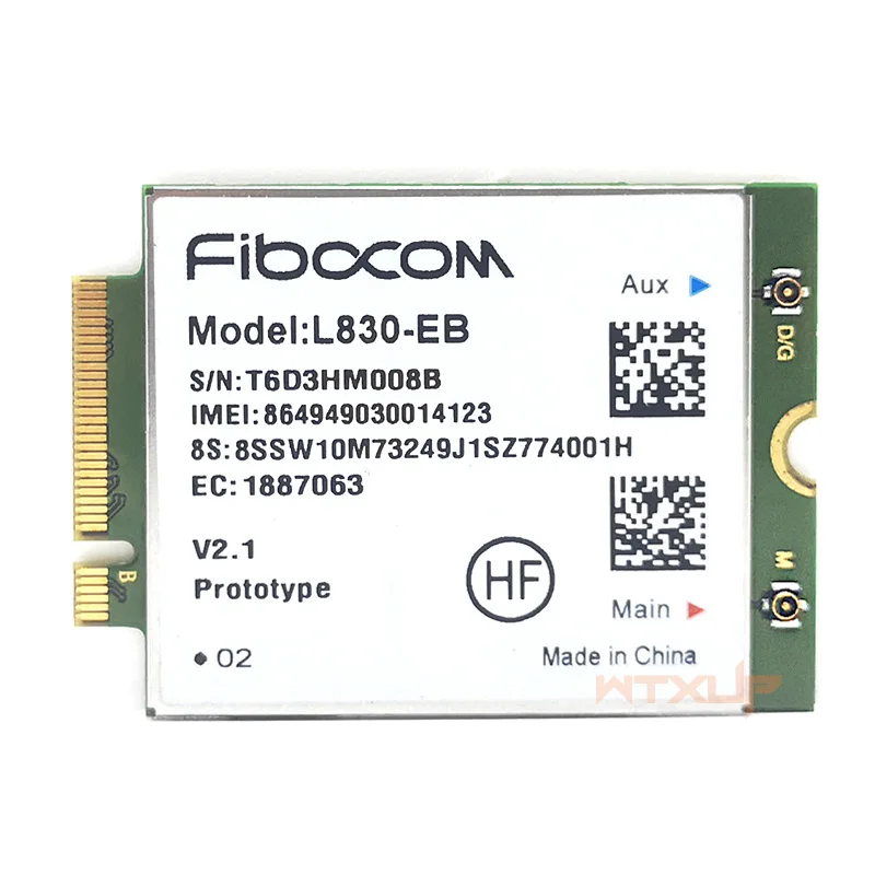 L830-EB LTE  Cat6 4G wireless Card 4G module M2 for THINKPAD X380/T480S/T480/X280/T580/L580/L480/S1 4th gen internet extender