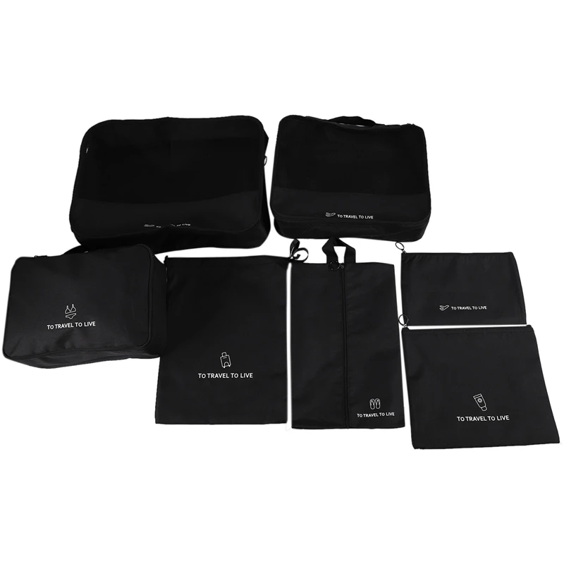 High Grade Suitcase Organizer Shoes Organizer Set Luggage Organizer