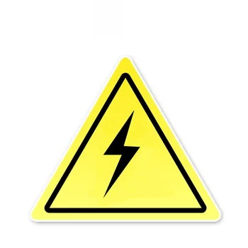 

Safe Power Outage, Electric Shock Car Stickers, PVC Cover Scratch Car Stickers, Suitable for All Kinds of Cars, 14cm*12cm